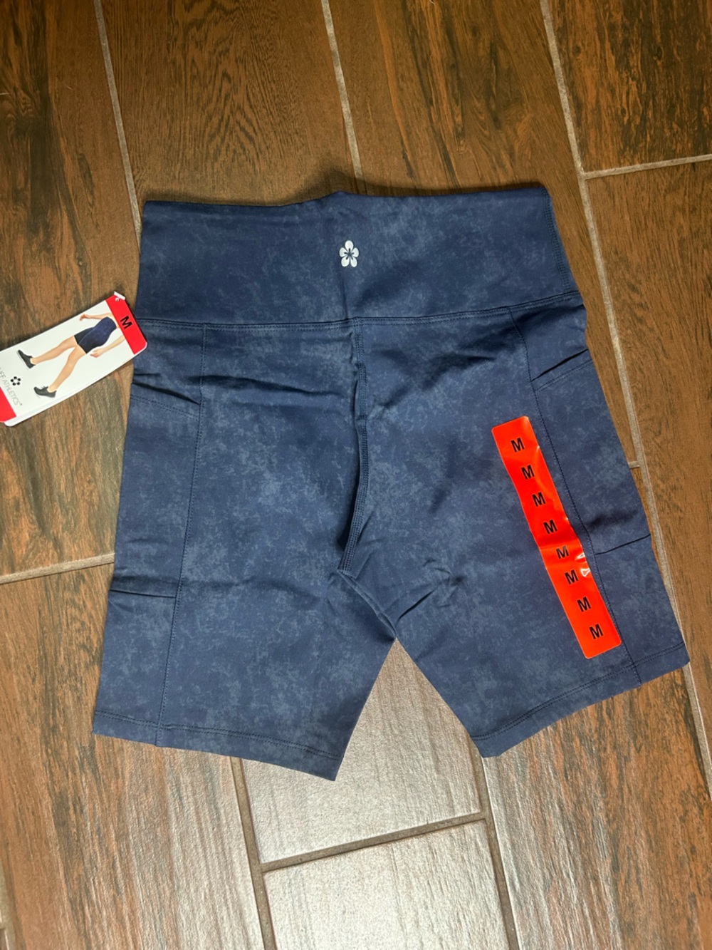 Tuff Athletics Blue Gym Shorts Womens size Medium - Picture 4 of 6